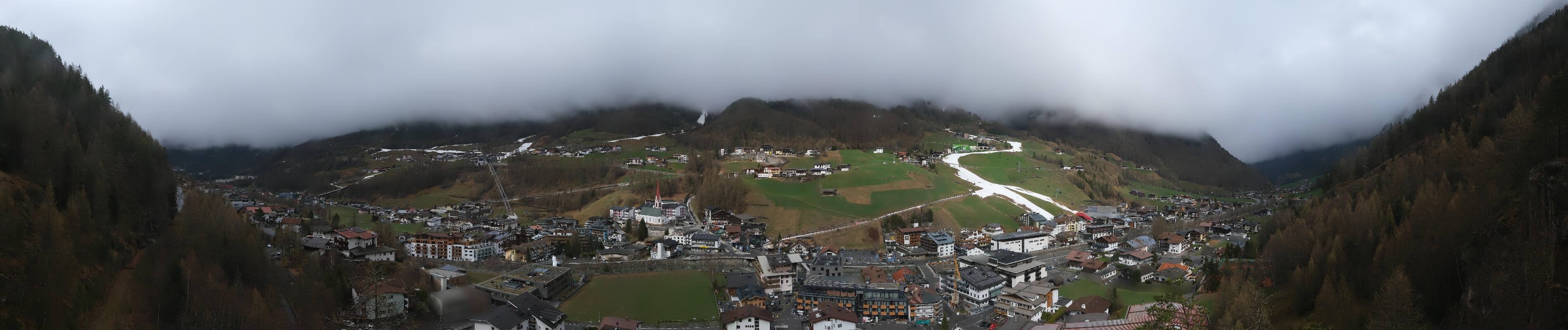 Archiv Foto Webcam Sölden - Ortspanorama