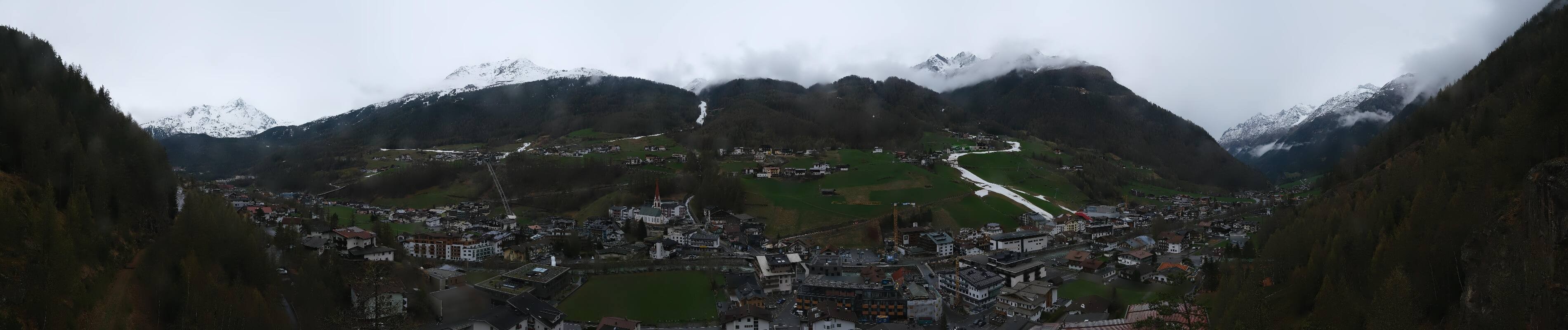 Archiv Foto Webcam Sölden - Ortspanorama