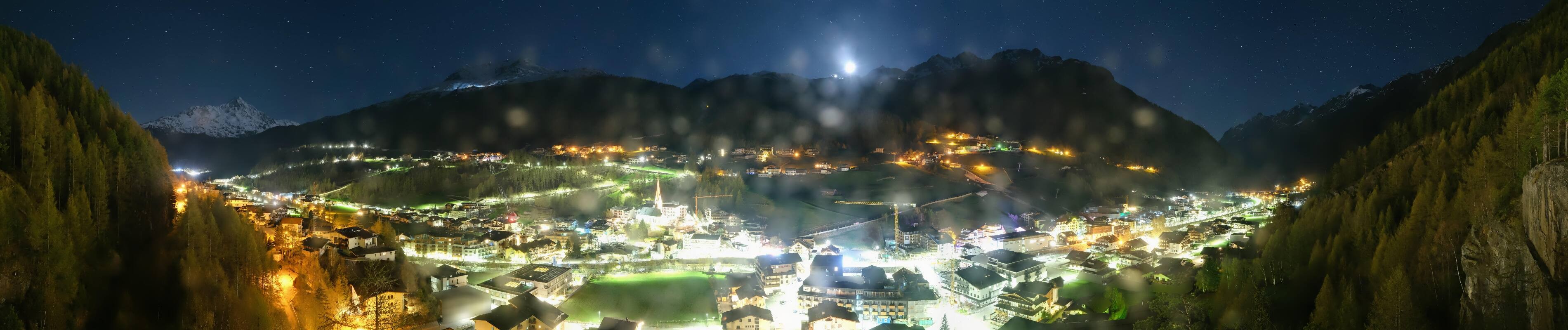 Archiv Foto Webcam Sölden - Ortspanorama