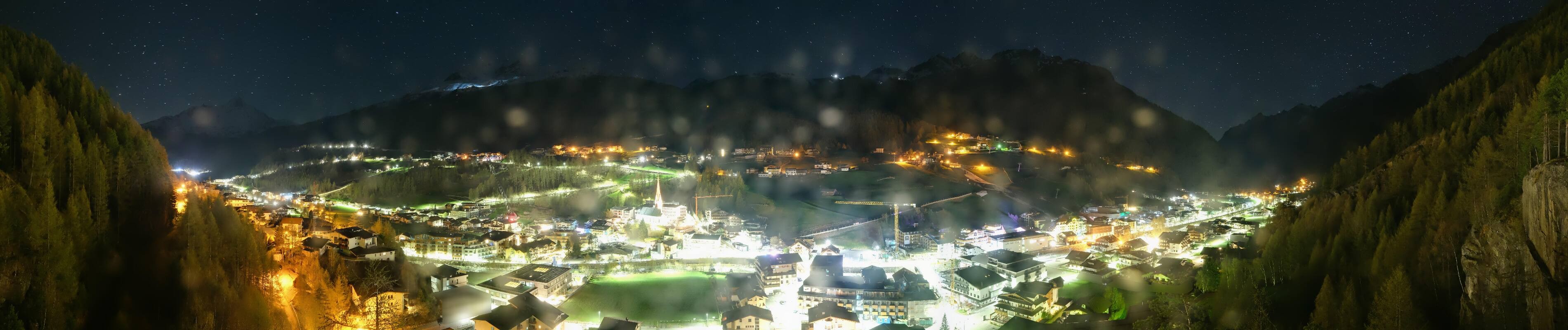Archiv Foto Webcam Sölden - Ortspanorama