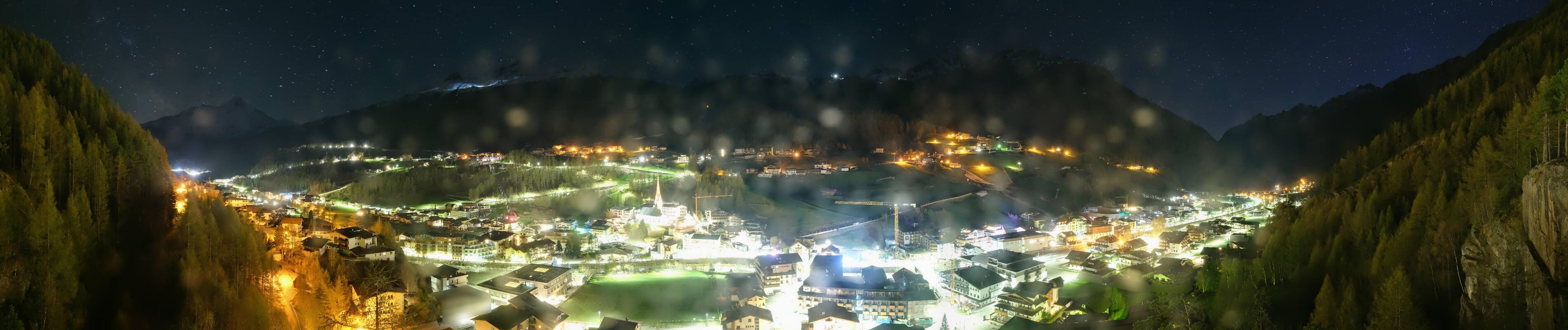 Archiv Foto Webcam Sölden - Ortspanorama