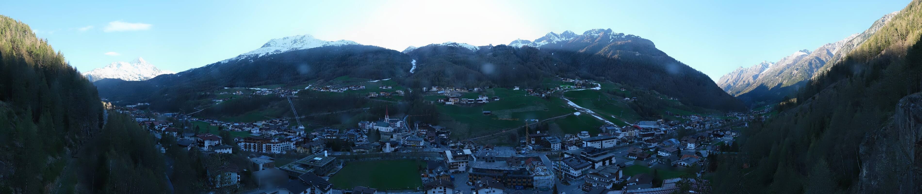 Archiv Foto Webcam Sölden - Ortspanorama