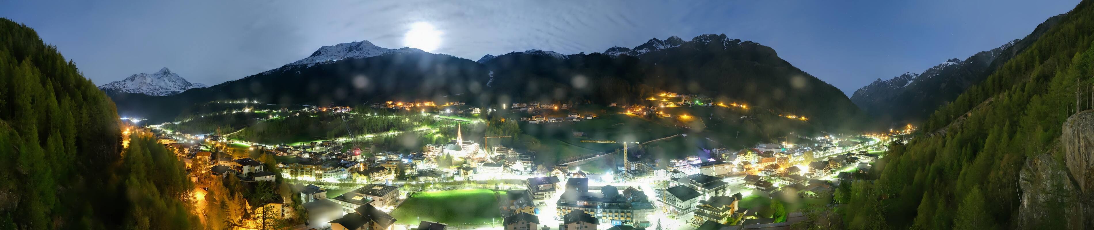 Archiv Foto Webcam Sölden - Ortspanorama