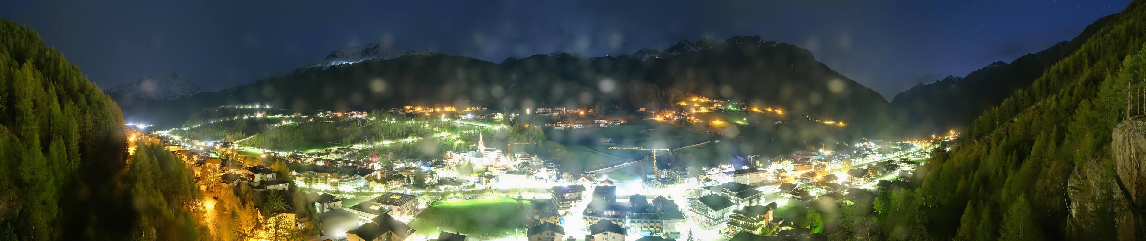 Archiv Foto Webcam Sölden - Ortspanorama