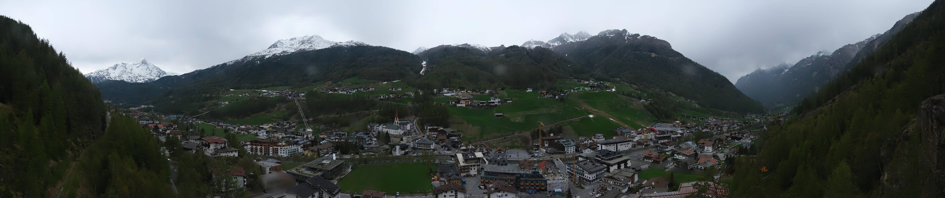 Archiv Foto Webcam Sölden - Ortspanorama