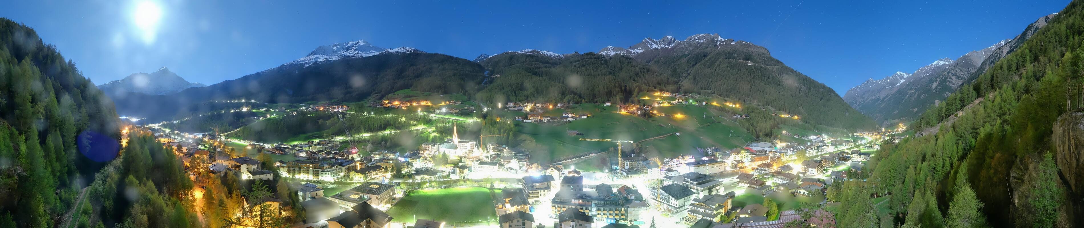 Archiv Foto Webcam Sölden - Ortspanorama