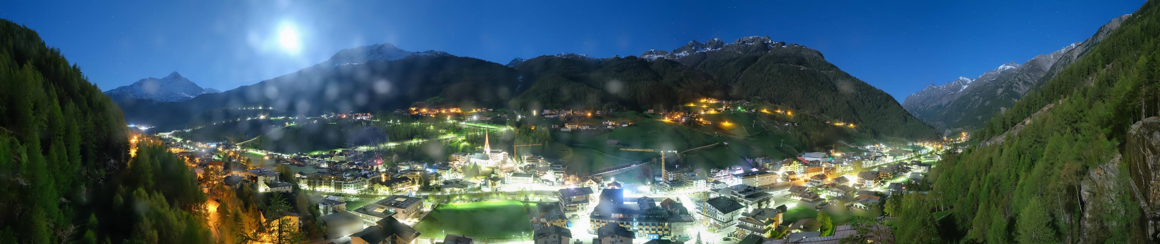 Archiv Foto Webcam Sölden - Ortspanorama