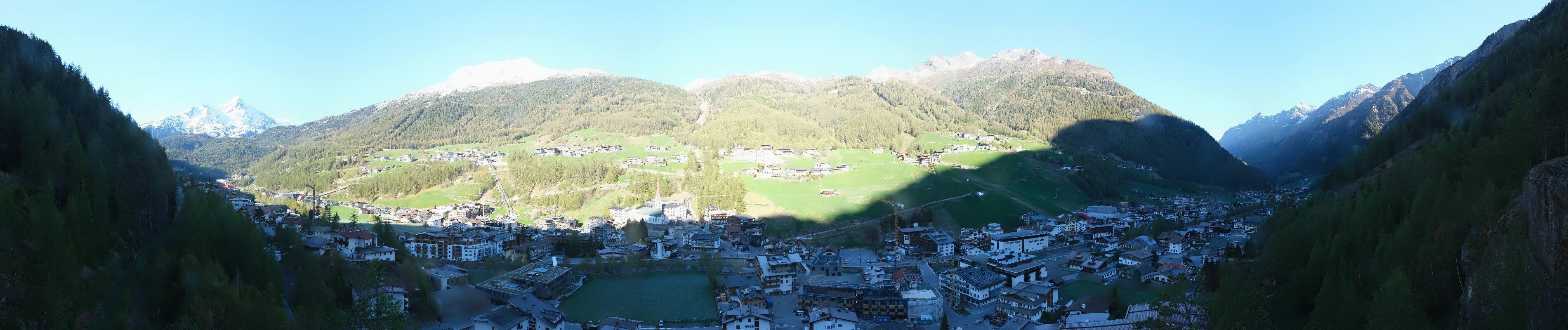 Archiv Foto Webcam Sölden - Ortspanorama