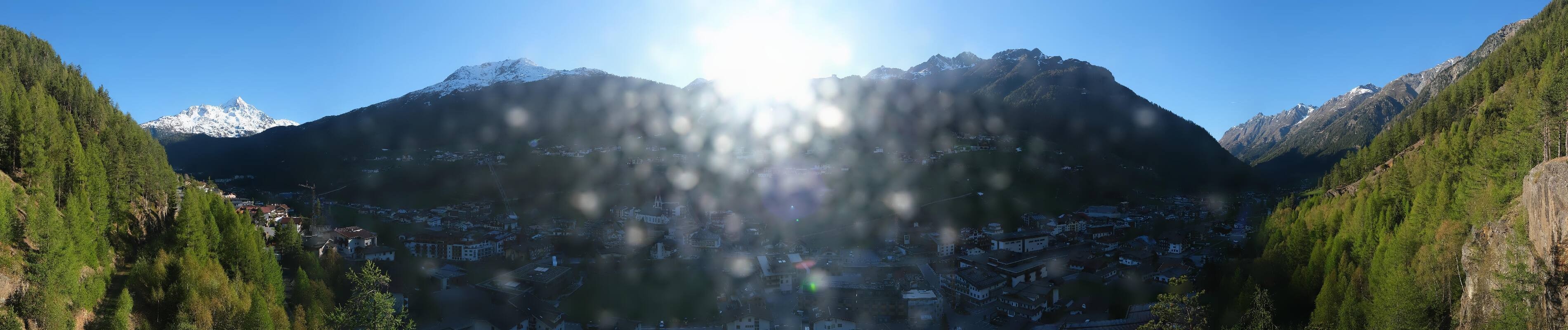 Archiv Foto Webcam Sölden - Ortspanorama