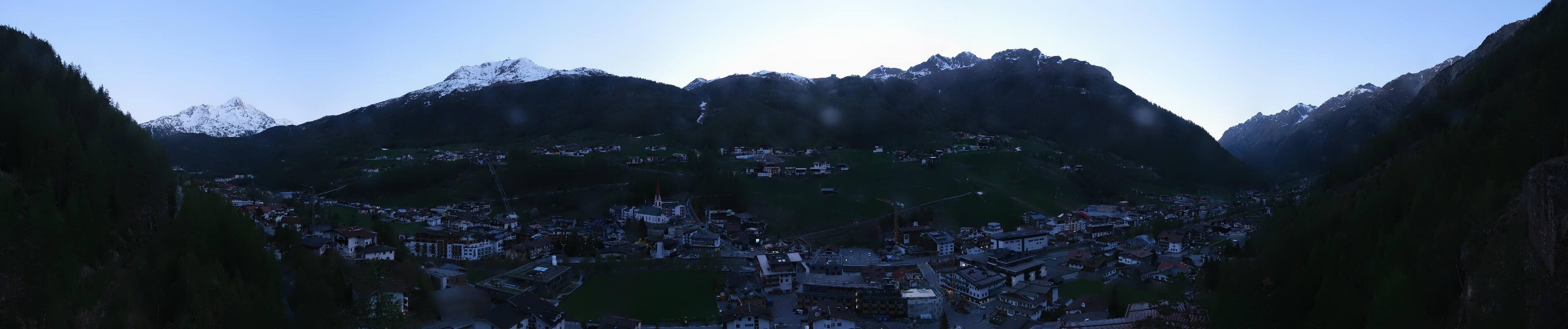 Archiv Foto Webcam Sölden - Ortspanorama