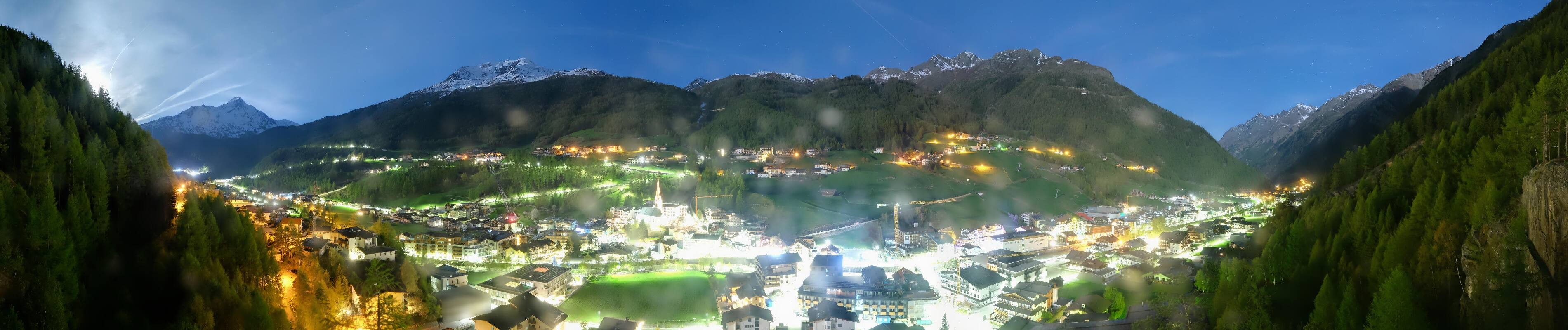 Archiv Foto Webcam Sölden - Ortspanorama