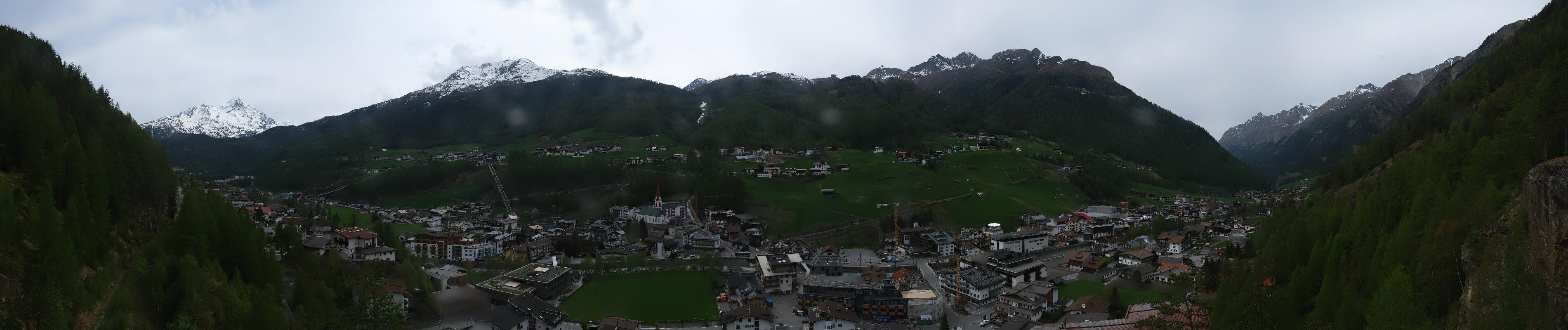 Archiv Foto Webcam Sölden - Ortspanorama