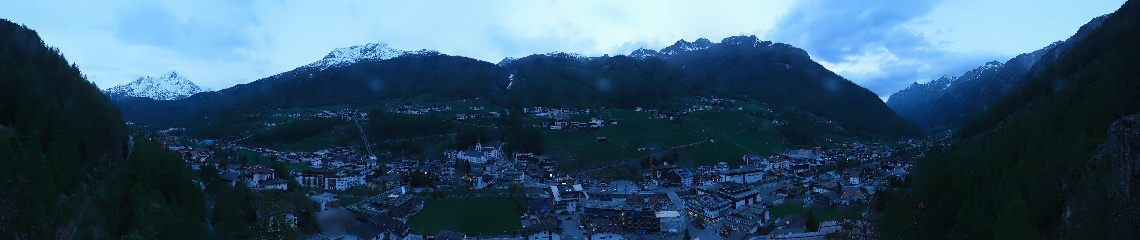 Archiv Foto Webcam Sölden - Ortspanorama