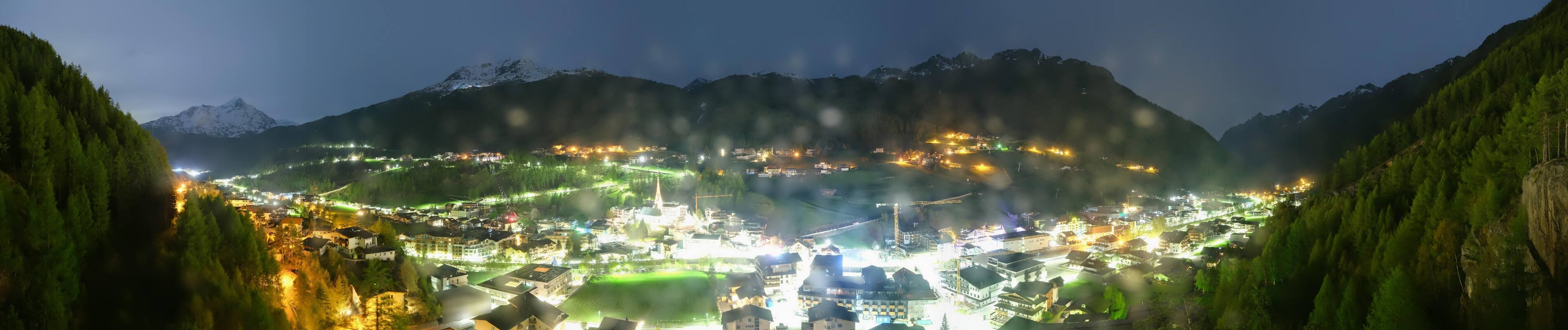 Archiv Foto Webcam Sölden - Ortspanorama