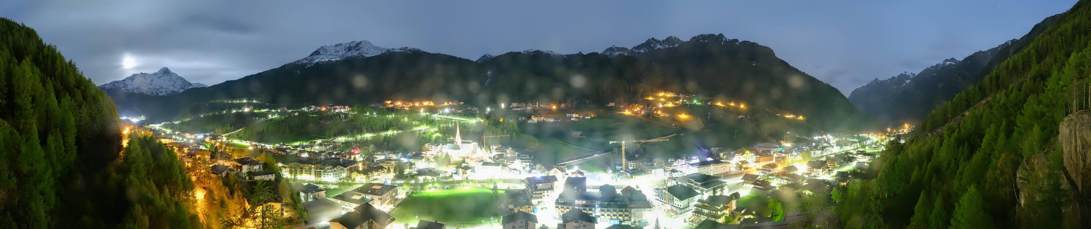 Archiv Foto Webcam Sölden - Ortspanorama