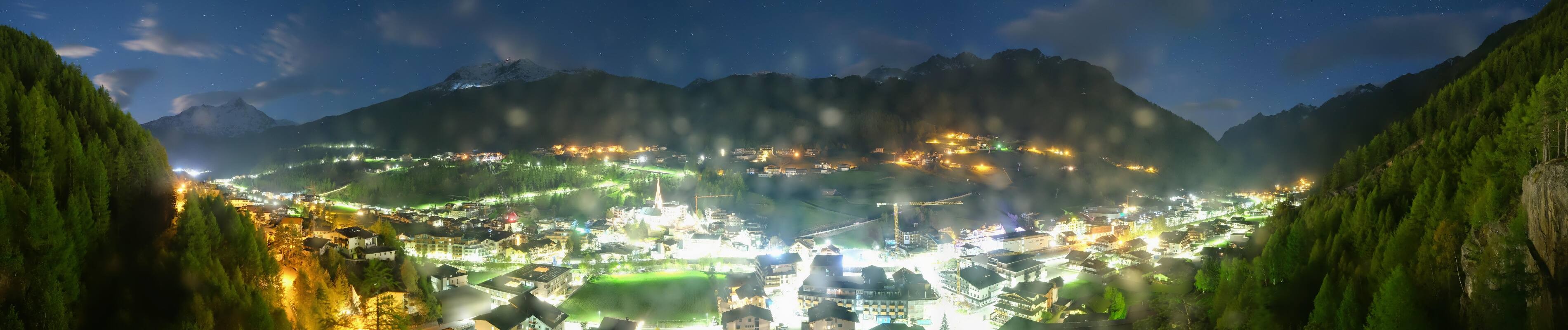Archiv Foto Webcam Sölden - Ortspanorama
