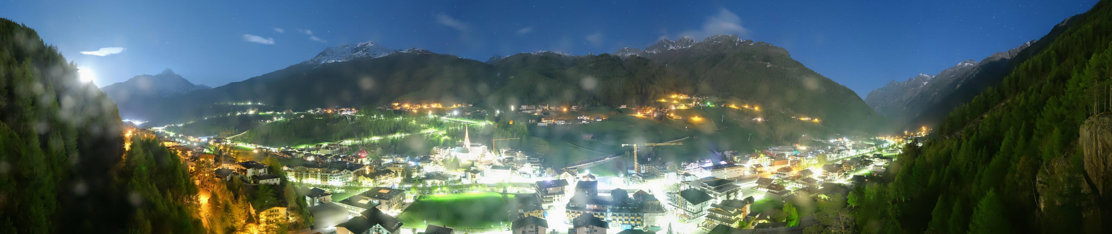 Archiv Foto Webcam Sölden - Ortspanorama