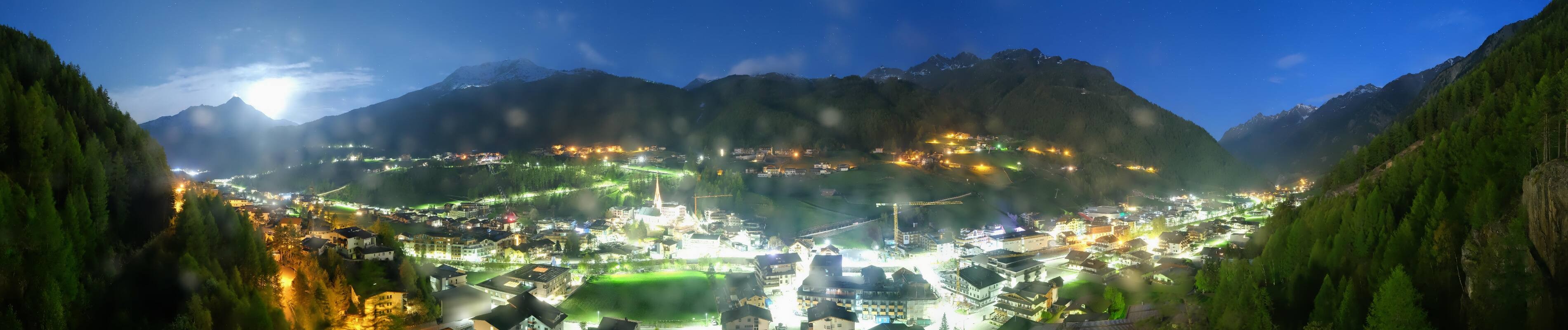 Archiv Foto Webcam Sölden - Ortspanorama