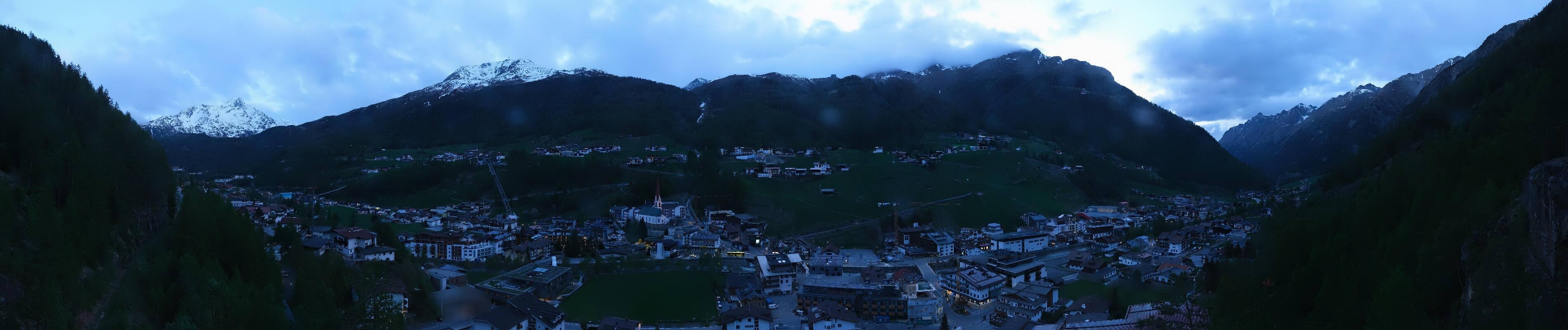 Archiv Foto Webcam Sölden - Ortspanorama