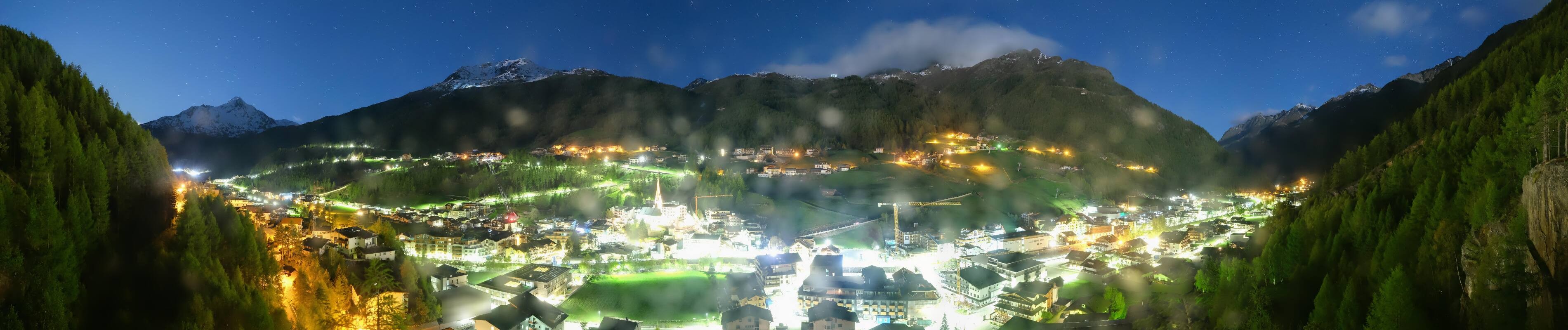 Archiv Foto Webcam Sölden - Ortspanorama