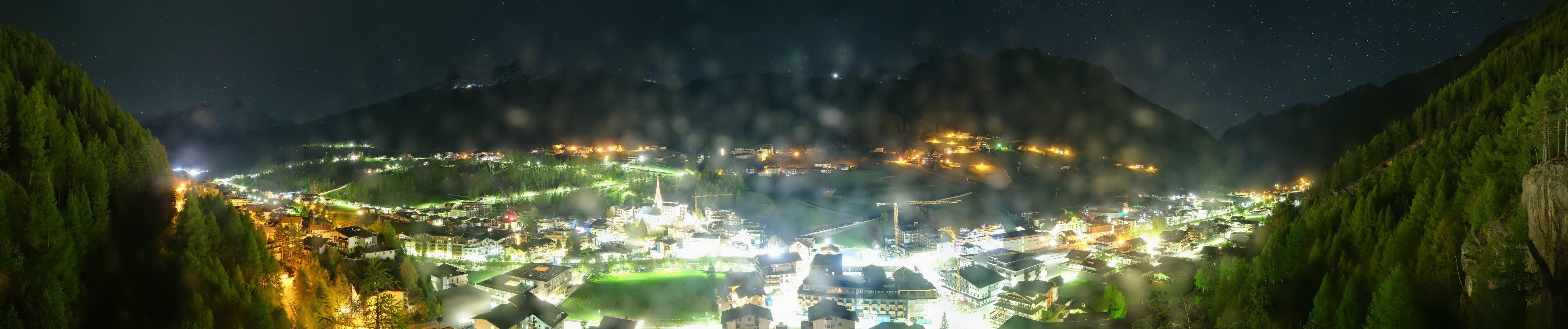 Archiv Foto Webcam Sölden - Ortspanorama