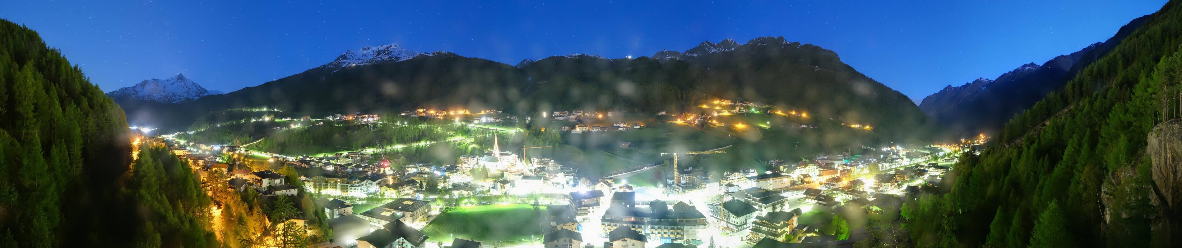Archiv Foto Webcam Sölden - Ortspanorama