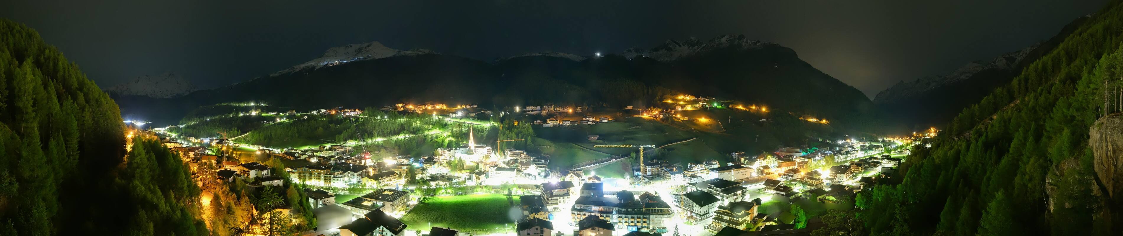 Archiv Foto Webcam Sölden - Ortspanorama