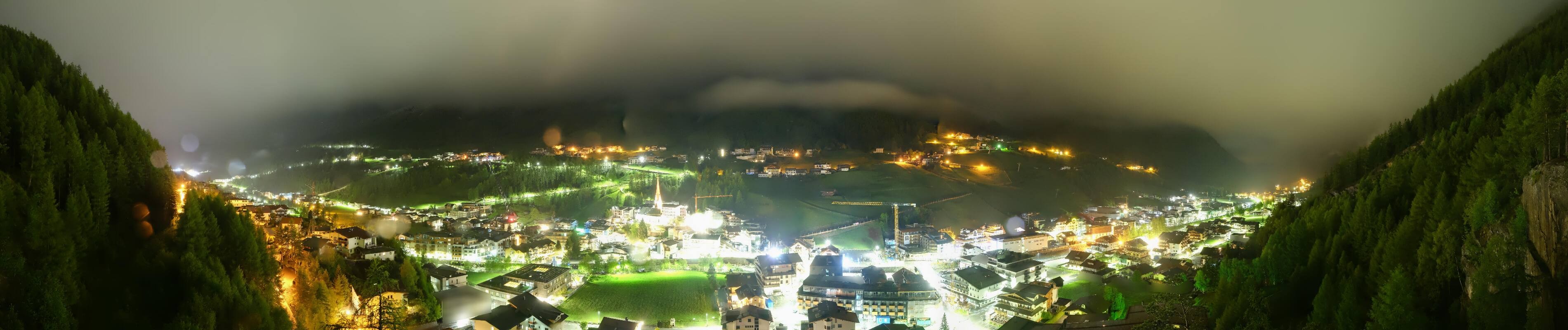 Archiv Foto Webcam Sölden - Ortspanorama