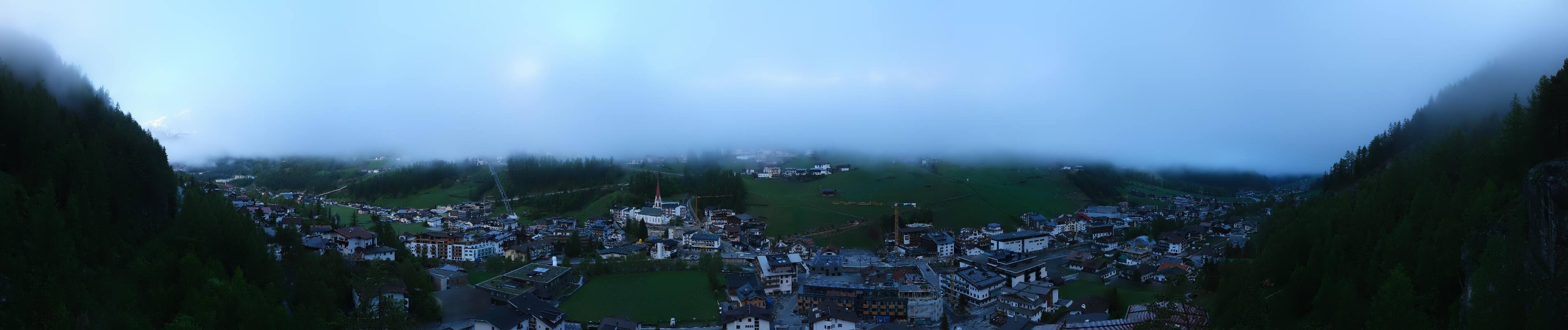 Archiv Foto Webcam Sölden - Ortspanorama