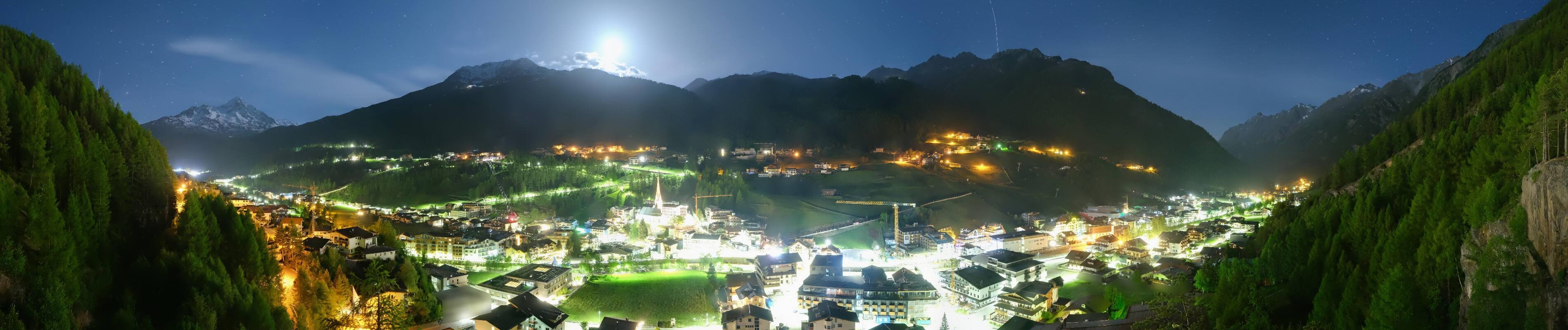 Archiv Foto Webcam Sölden - Ortspanorama