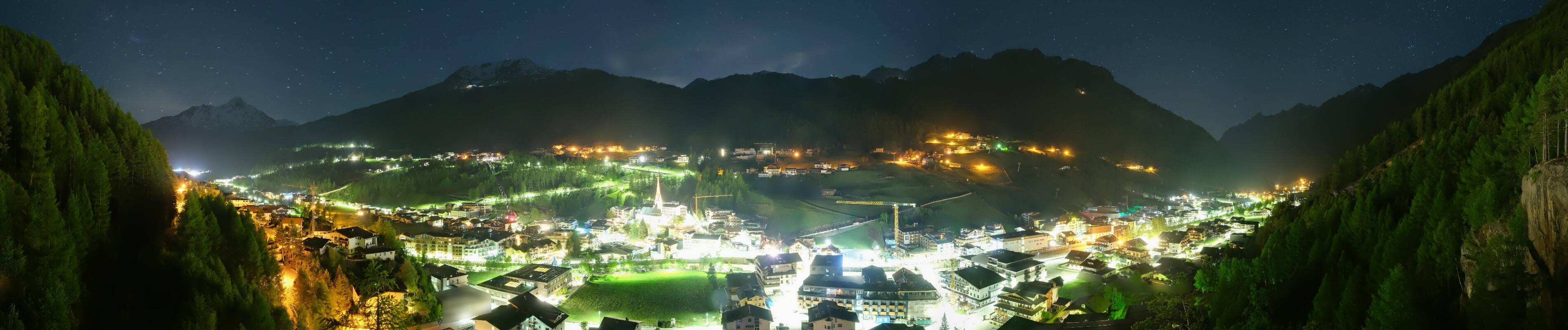 Archiv Foto Webcam Sölden - Ortspanorama