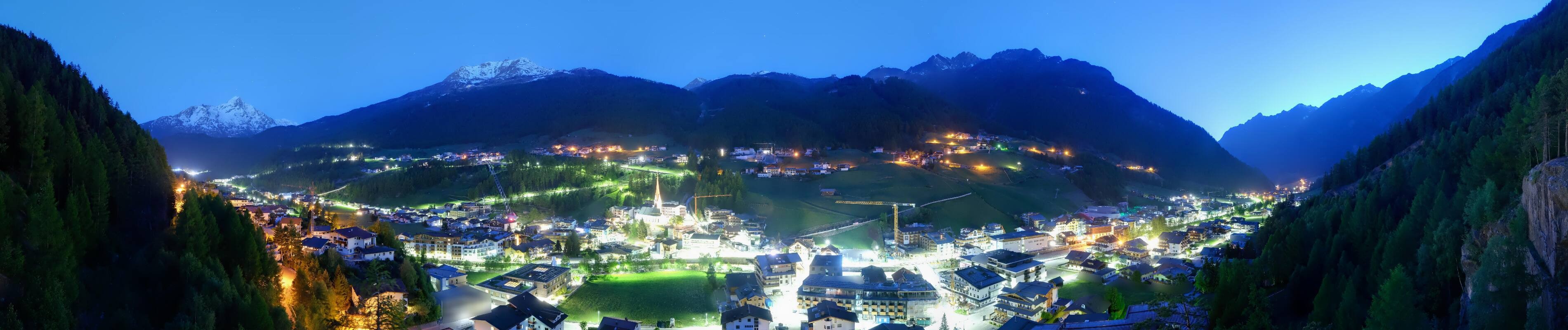 Archiv Foto Webcam Sölden - Ortspanorama