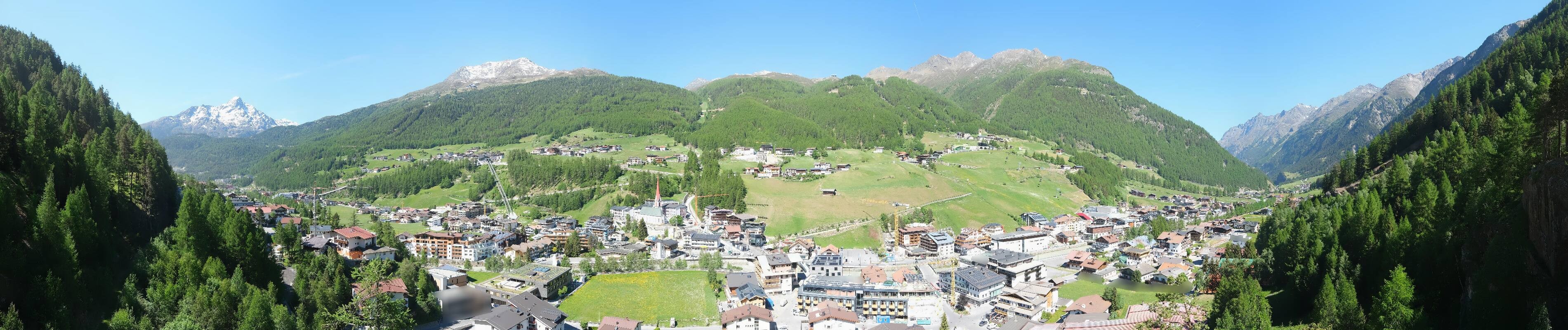 Archived image Webcam Sölden - View Village