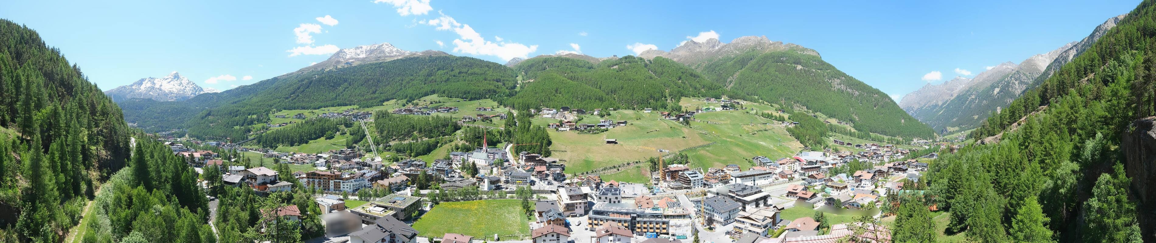 Archived image Webcam Sölden - View Village