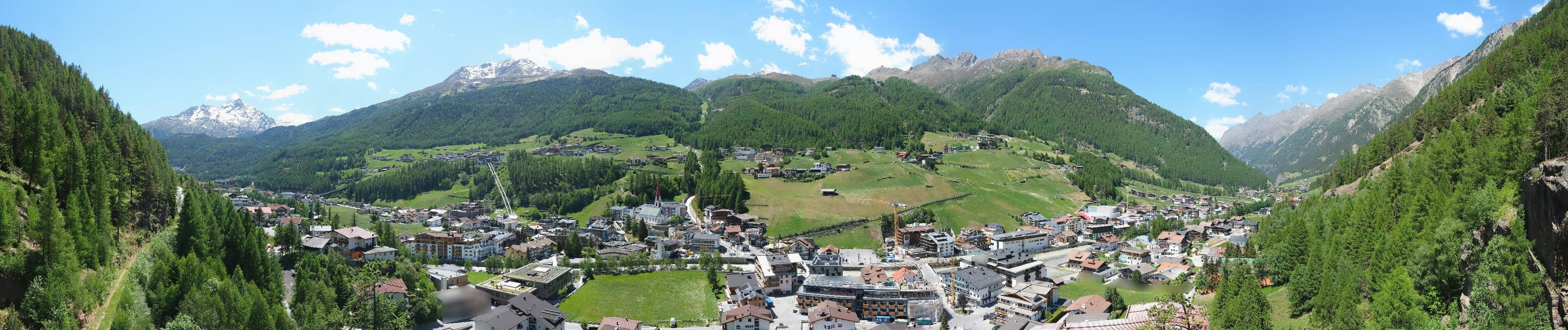 Archived image Webcam Sölden - View Village
