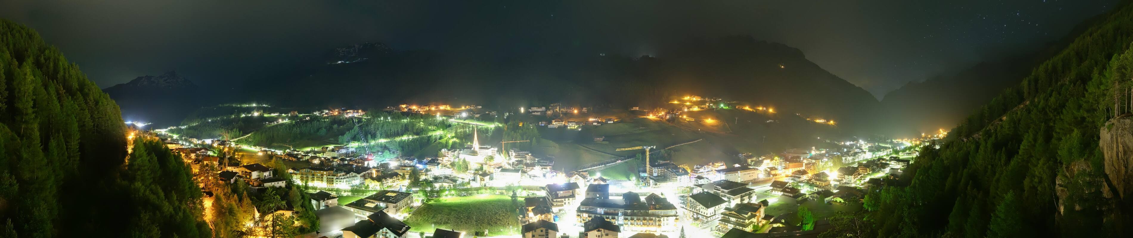 Archiv Foto Webcam Sölden - Ortspanorama