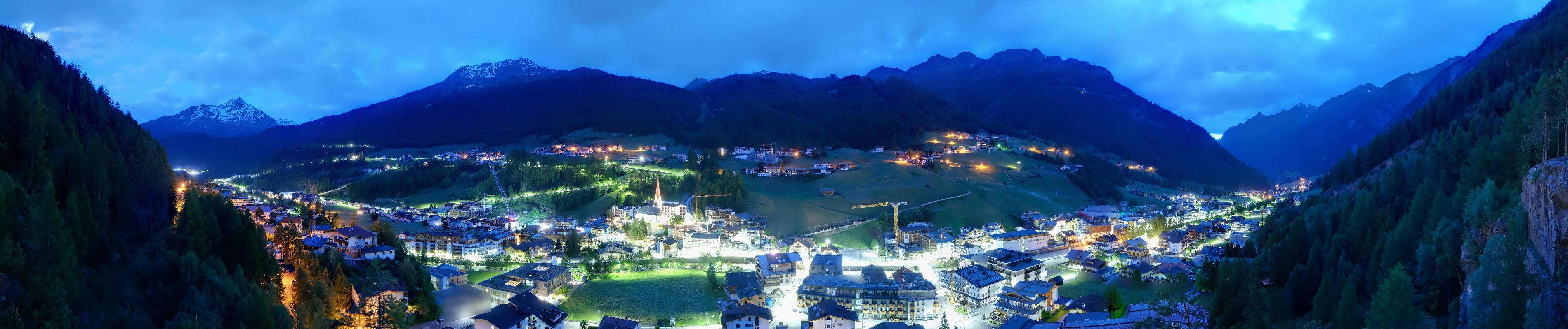 Archiv Foto Webcam Sölden - Ortspanorama