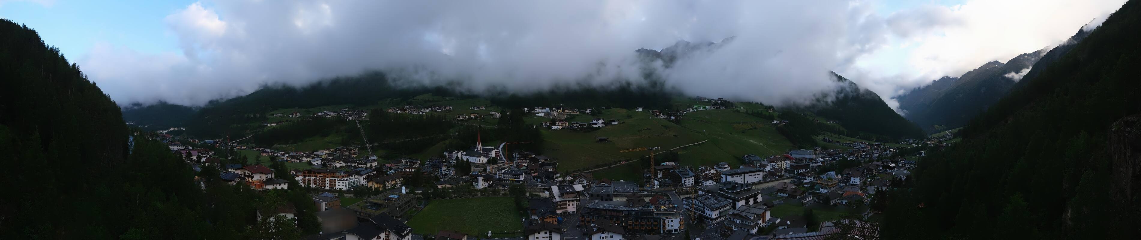 Archiv Foto Webcam Sölden - Ortspanorama