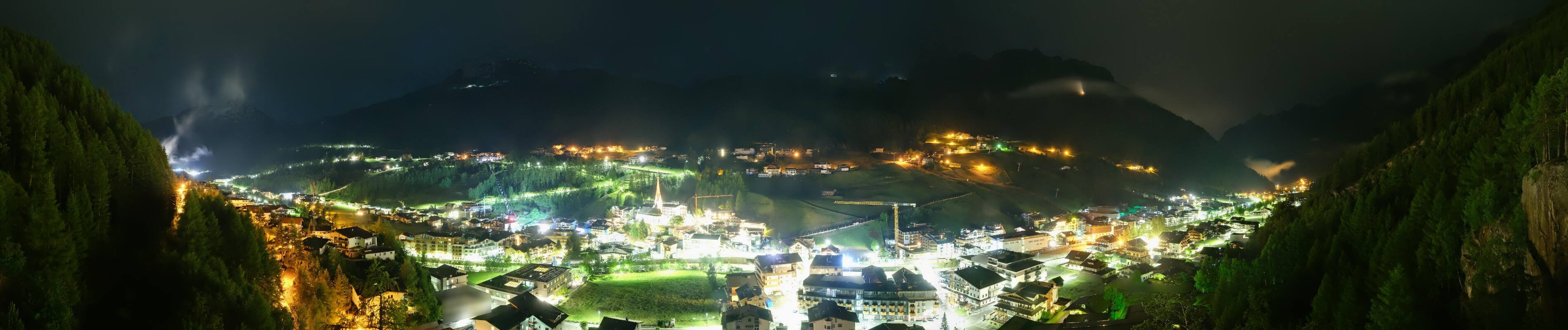 Archiv Foto Webcam Sölden - Ortspanorama