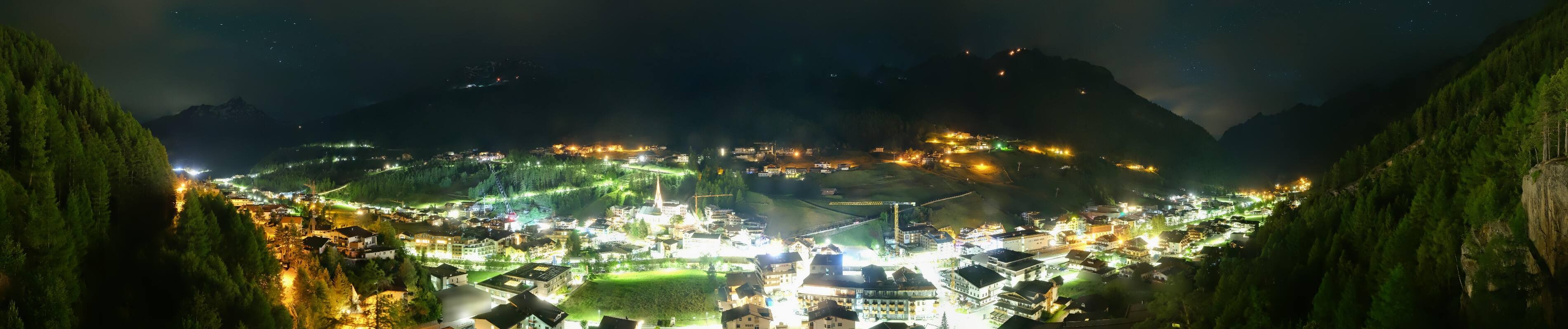 Archiv Foto Webcam Sölden - Ortspanorama