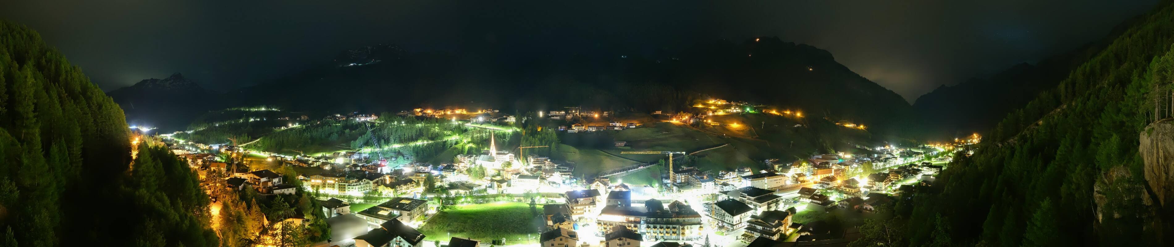 Archiv Foto Webcam Sölden - Ortspanorama