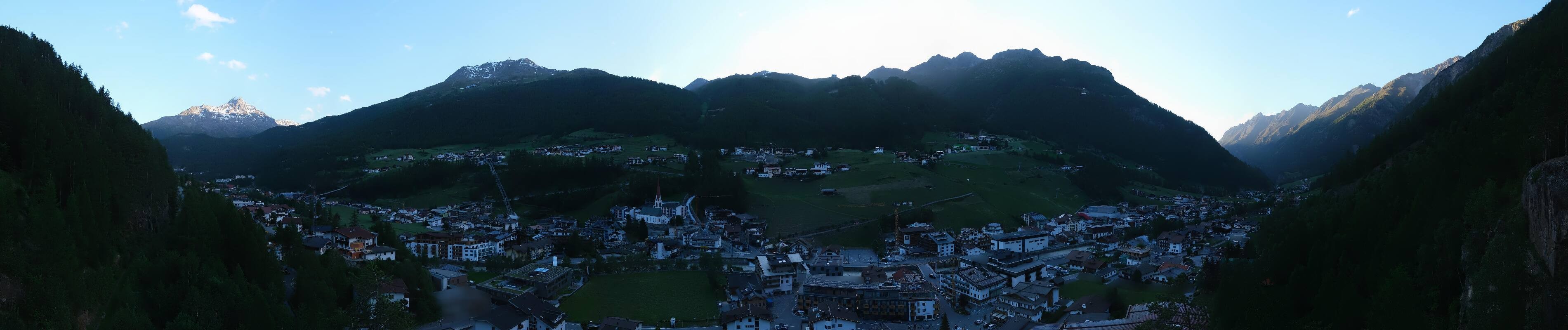 Archiv Foto Webcam Sölden - Ortspanorama
