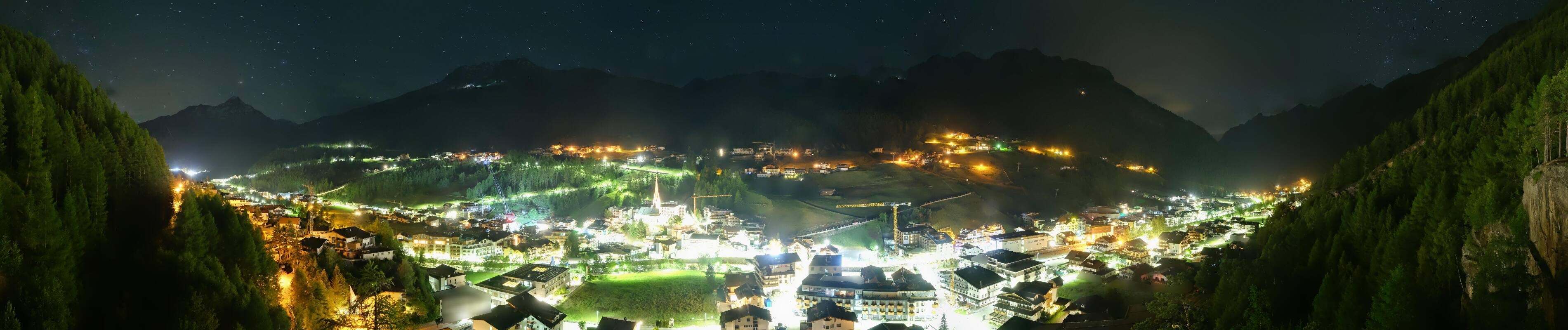Archiv Foto Webcam Sölden - Ortspanorama