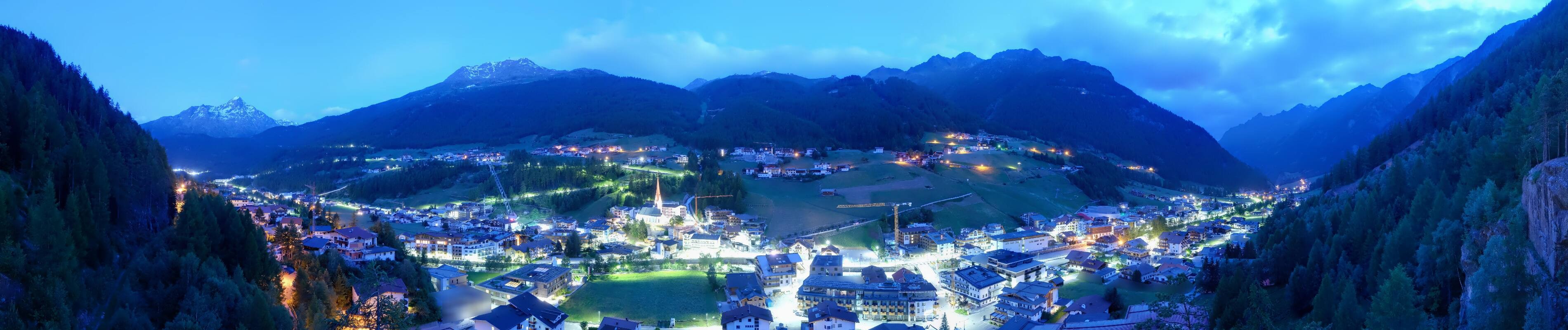 Archiv Foto Webcam Sölden - Ortspanorama