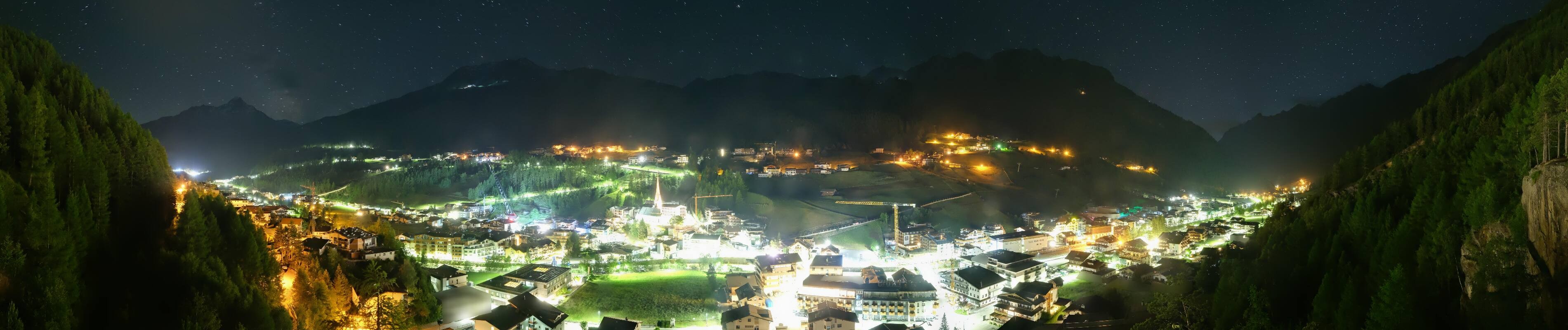 Archiv Foto Webcam Sölden - Ortspanorama