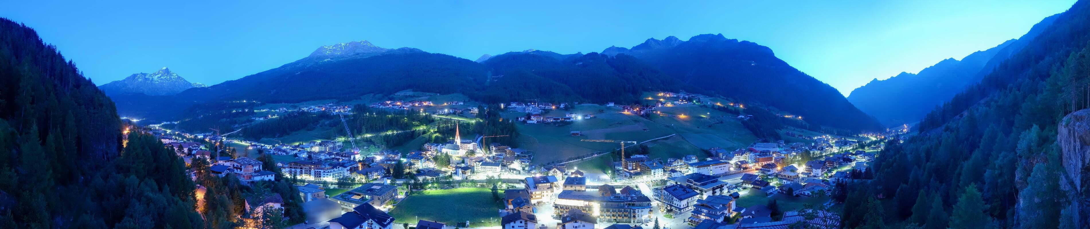 Archiv Foto Webcam Sölden - Ortspanorama