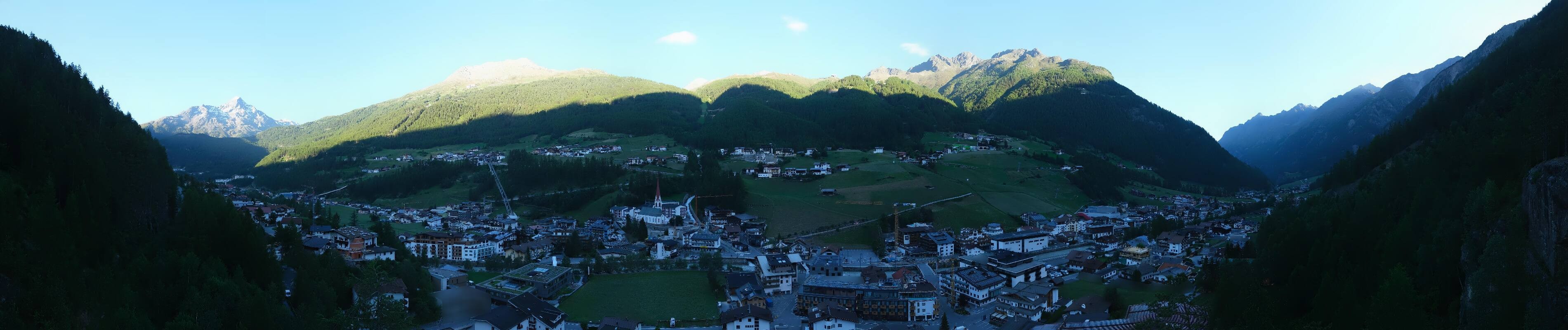 Archiv Foto Webcam Sölden - Ortspanorama