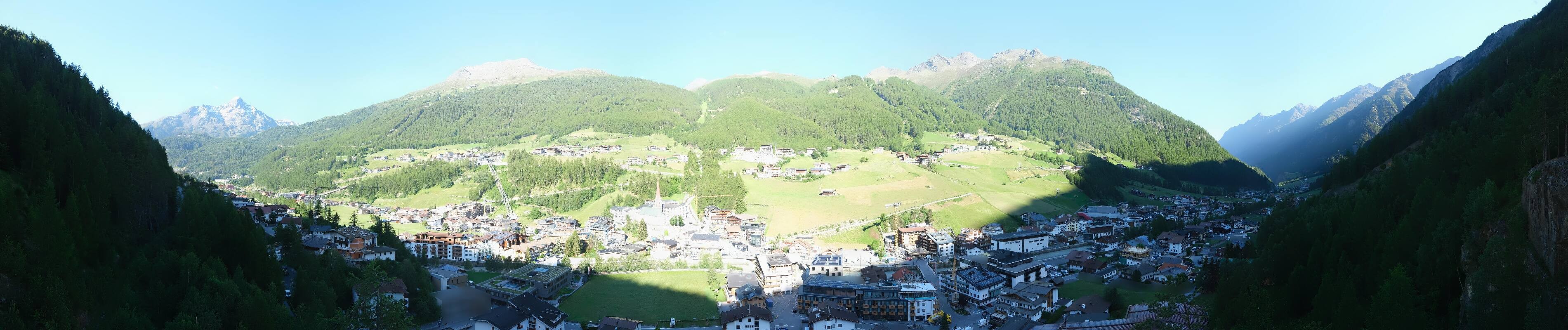 Archiv Foto Webcam Sölden - Ortspanorama