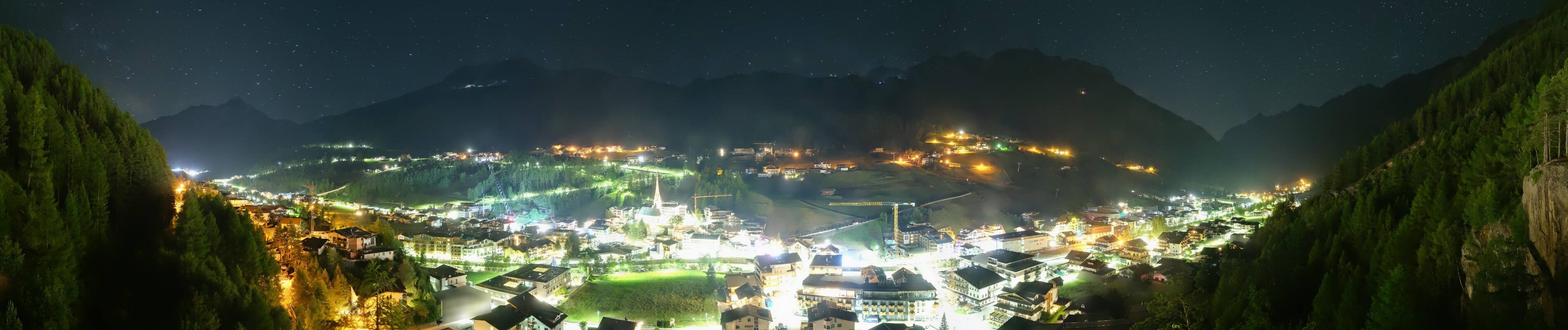 Archiv Foto Webcam Sölden - Ortspanorama