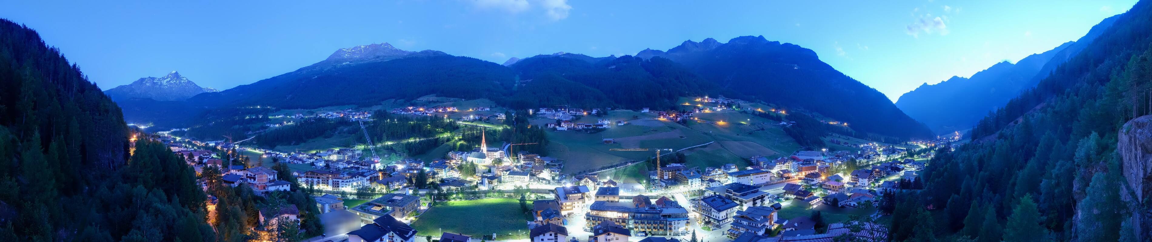 Archiv Foto Webcam Sölden - Ortspanorama